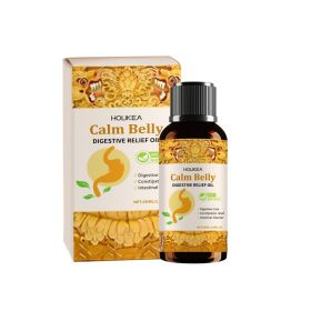 Houkea Body Massage Oil Soothing Relaxing Massage Oil Body Essential Oil Abdominal Care Daily Moisturizing (Option: 50ml-39.9g-3.81*1.57*1.29inch)