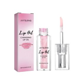 Jaysuing Changing Lip Oil, Hydrating Moisturizing Non-Stick Cup Water Gloss Lip Gloss (Option: 6.5g-36g-0.87*0.87*3.46inch)