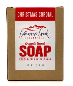 Christmas Cordial Organic Bar Soap 5.4oz (size: Full Bar)